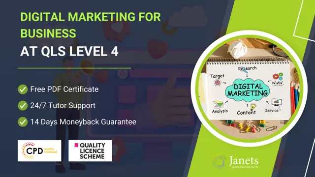 Level 4 Diploma in Digital Marketing for Business - QLS Endorsed