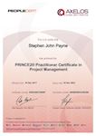 PRINCE2 Practitioner Certificate Sample