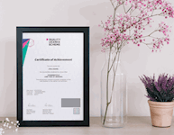 ABC Awards Sample Certificate
