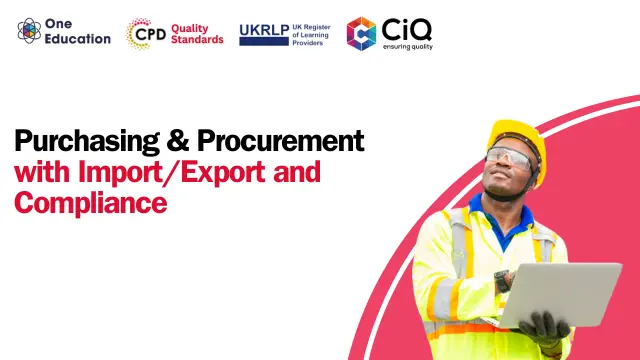 Purchasing & Procurement Diploma with Import/Export and Compliance