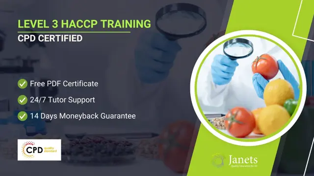 Level 3 HACCP Training