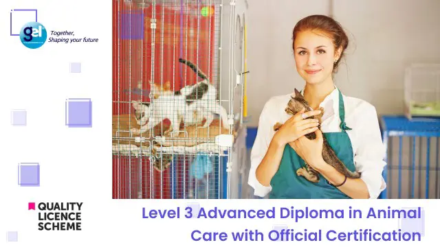 Level 3 Advanced Diploma in Animal Care with Official Certification