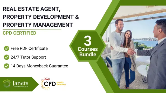 Real Estate Agent, Property Development & Property Management - CPD Certified