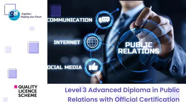 Level 3 Advanced Diploma in Public Relations with Official Certification