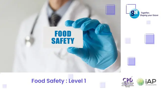Food Safety : Level 1