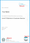 Receptionist Sample Certificate Endorsed 