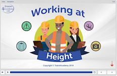 Working at Height - Welcome Screen