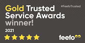 gold trusted service award