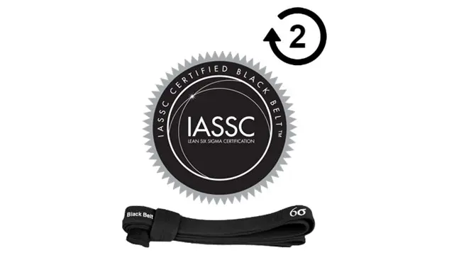 IASSC Accredited Lean Six Sigma Black Belt (Exam Included With Retake) - 12 Months Access