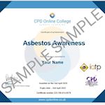 Asbestos Certificate 