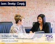 In-Person Sales Training - Online CPD Course - The Mandatory Training Group UK -