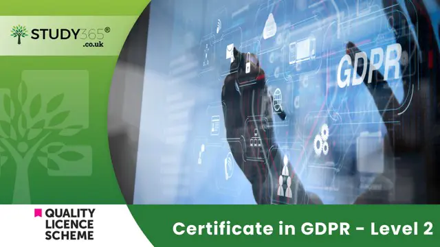 Certificate in GDPR - Level 2
