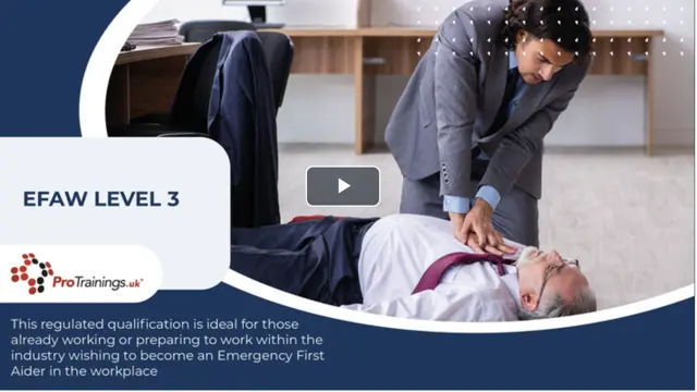 TQUK Level 3 Award in Emergency First Aid at Work (RQF) EFAW