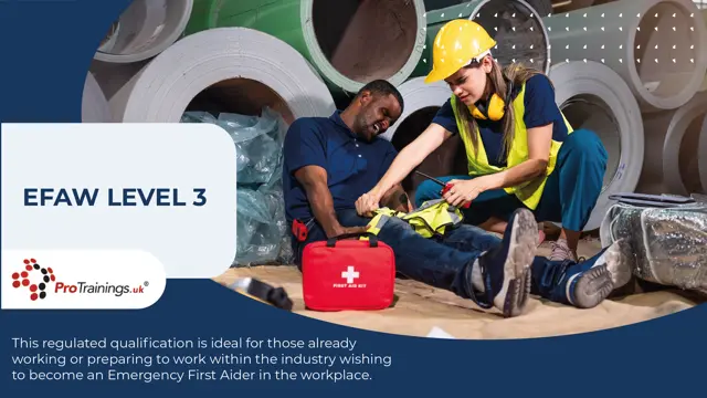 Emergency First Aid at Work Level 3 (VTQ) - EFAW Group Booking at your workplace