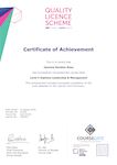 Sample Certificate of Achievement 