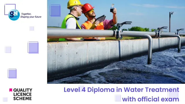 Level 4 Diploma in Water Treatment with official exam