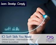 10 Soft Skills You Need - Online CPD Course - The Mandatory Training Group UK -