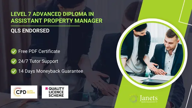 Level 7 Advanced Diploma in Assistant Property Manager - QLS Endorsed