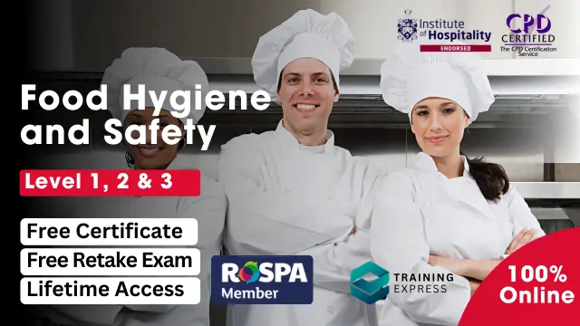 Food Hygiene and Safety Level 1, 2 & 3