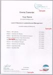 TQUK Endorsed Certificate Sample