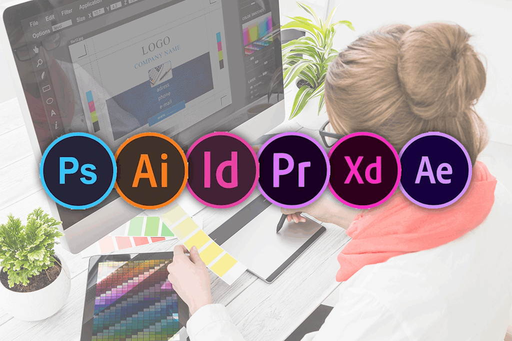 Online Adobe® Graphic Design Bundle with over 150 individual Adobe