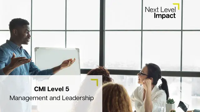 CMI Level 5 Certificate in Management and Leadership 