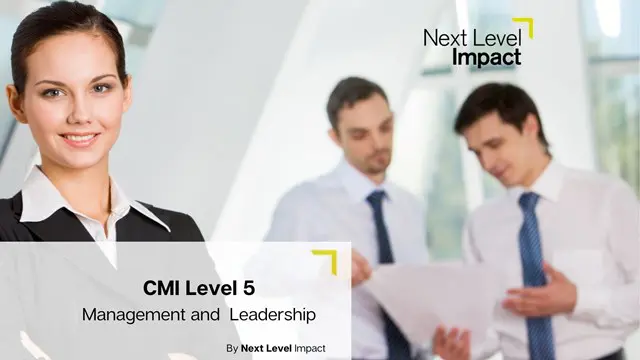 CMI Level 5 Award in Management and Leadership