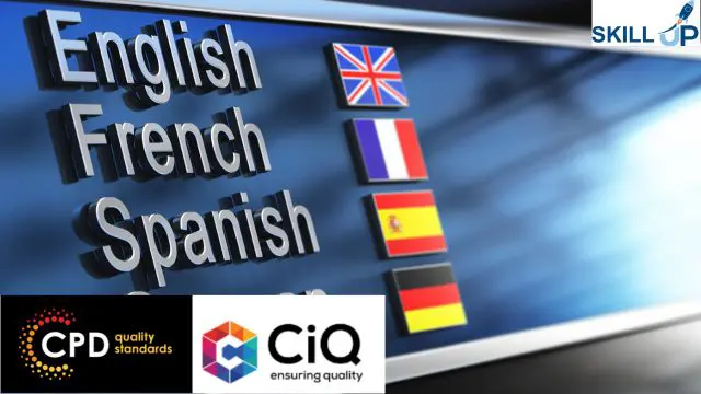 Language Skills: French, German, Spanish, Italian, Portuguese - CPD Accredited