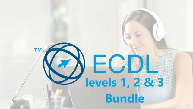BCS approved ICDL Advanced bundle. Levels 1,2 & 3 