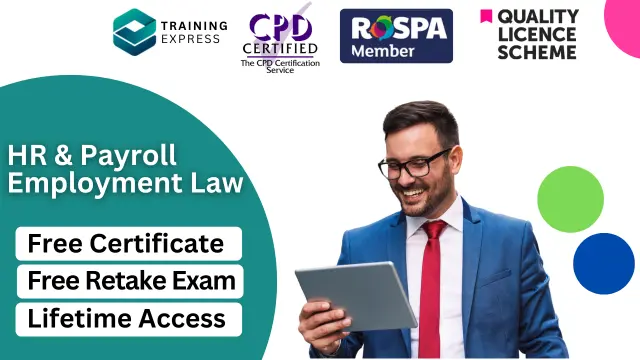 UK Employment Law, HR & Payroll Administrator Diploma Level 3