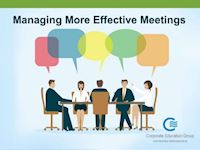Manage meetings 