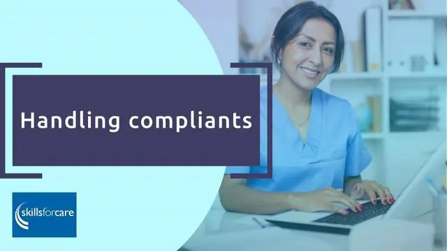 Handling complaints (in health and social care)