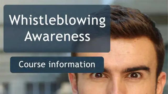 Whistleblowing Awareness - CPD Certified