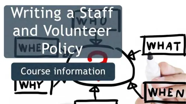 Writing a Staff and Volunteer Policy - CPD Certified