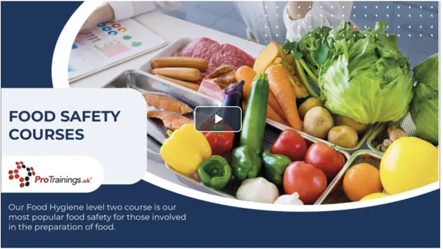 TQUK Level 2 Award in Food Safety in Catering (RQF) CPD Certified regulated qualification