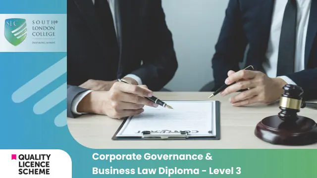 Corporate Governance & Business Law Diploma - Level 3