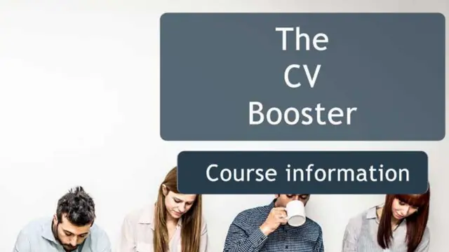 The CV Booster  - CPD Certified