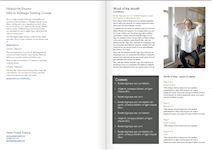 InDesign Newsletter Training Example Pages 2 & 3