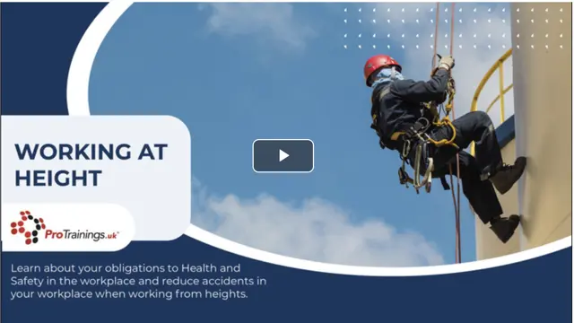 Working at Height Level 2 (VTQ) - CPD Certified & Skills for Care Endorsed & TQUK Endorsed