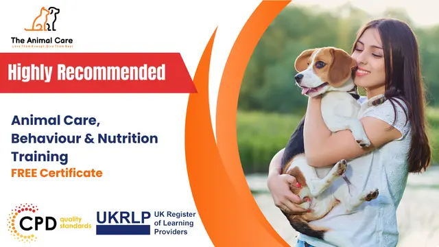 Level 3 Animal Care, Animal Behaviour & Animal Nutrition Training - CPD Certified