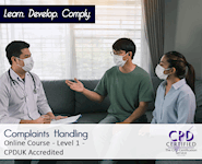 Complaints Handling - CPDUK Accredited - The Mandatory Training Group UK -
