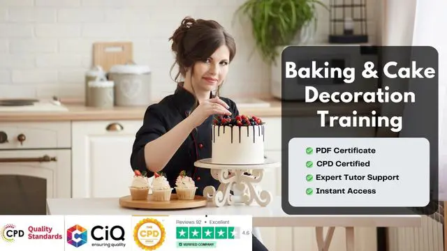 Baking & Cake Decoration Training - CPD Certified