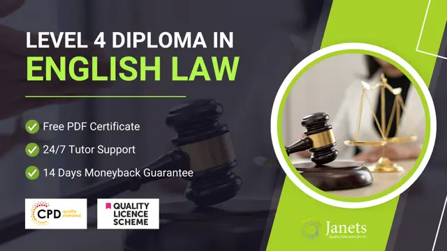 Diploma in English Law at QLS Level 4