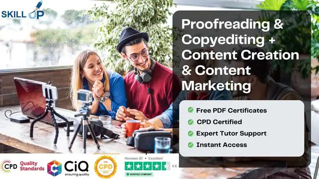 Proofreading & Copyediting + Content Creation & Content Marketing - CPD Certified