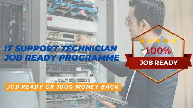 IT Technician Courses Including Job Opportunity with Career Support & Money Back Guarantee