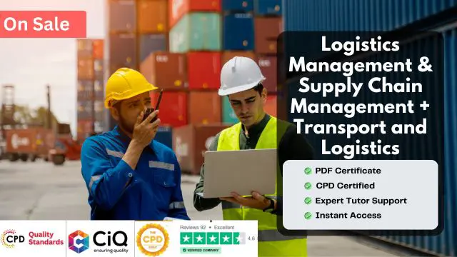  Level-5 Logistics Management & Supply Chain Management + Transport and Logistics
