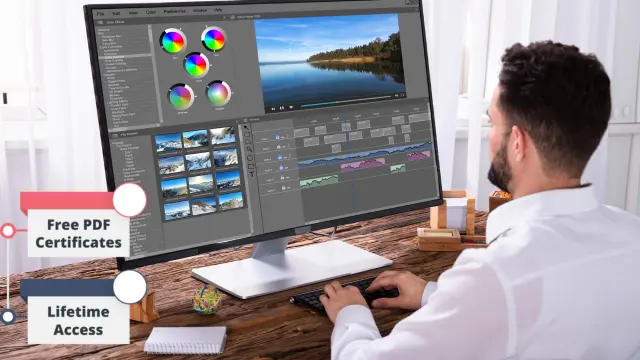 Professional Video Editing Bundle (After Effects CC,Illustrator,InDesign,Premiere Pro CC)