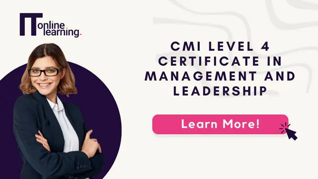 CMI Level 4 Certificate in Management and Leadership