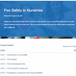 Fire Safety in Nurseries Course Overview