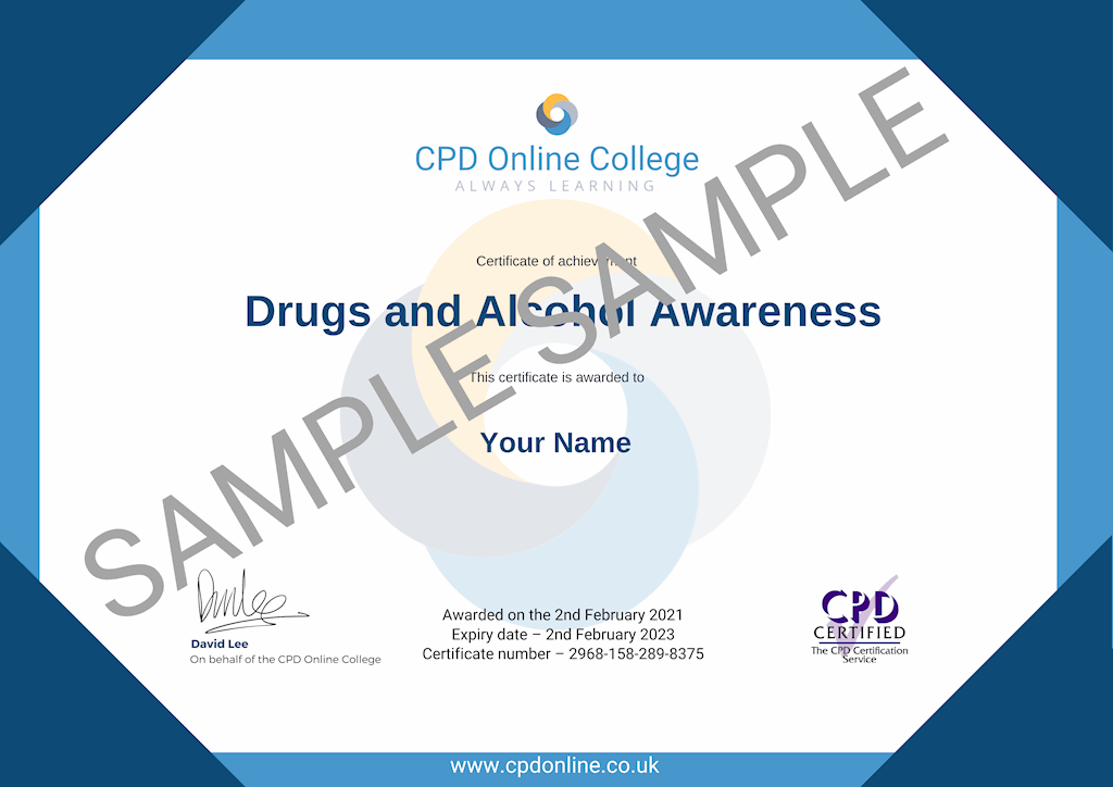 Online Drug and Alcohol Awareness Course reed co uk